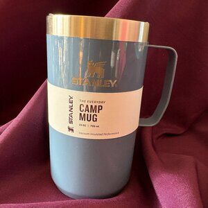 Stanley Stay-Hot Camp Mug 24 oz Tempest Gloss Insulated Travel Mug NWT